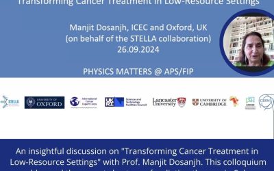 Seminar Highlight: PHYSICS MATTERS – Transforming Cancer Treatment in Low-Resource Settings